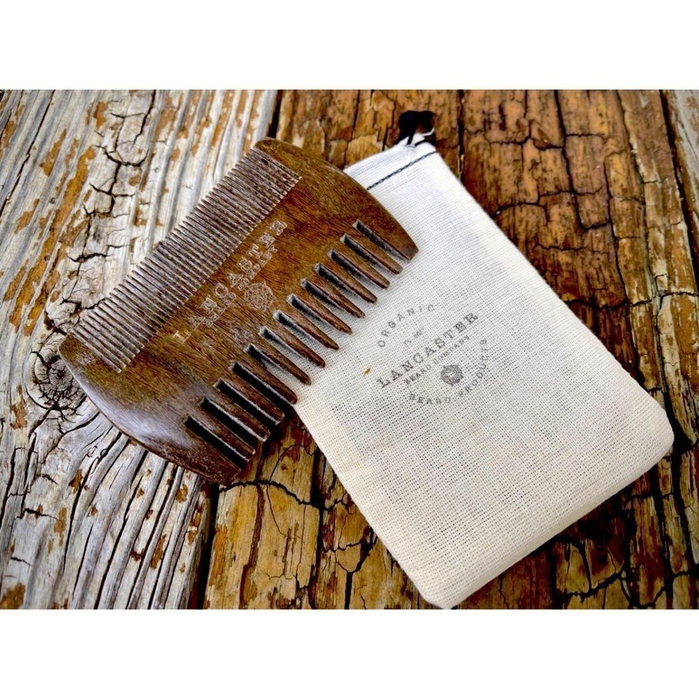Host Pick ***. Lancaster Beard Co. Sandalwood Beard Comb